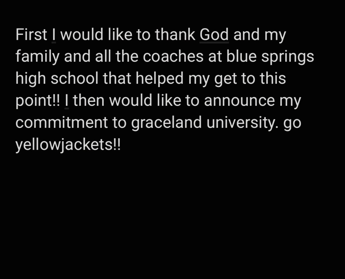 COMMITTED‼️ #goyellowjackets
@CoachKoppelmann <a href="/CoachStaback/">Coach Phil Staback</a> 
<a href="/JJPaul53/">Jed Paulsen</a> <a href="/vannessk65/">Kyle Van Ness</a> <a href="/bbanker42/">Brian Banker</a> <a href="/bshsfootball/">BSHS Football</a>