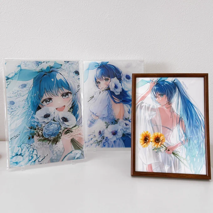 【お知らせ】セブンネットpresents絵師コレクション本日より予約開始となります(*'꒳`*)サンプル品を頂きましたので掲載させて頂きます!とても綺麗な仕上がりになっていますのでよろしければお迎え下さい(サイトよりレビューなどもお待ちしています)#イラスト#絵師コレクション 