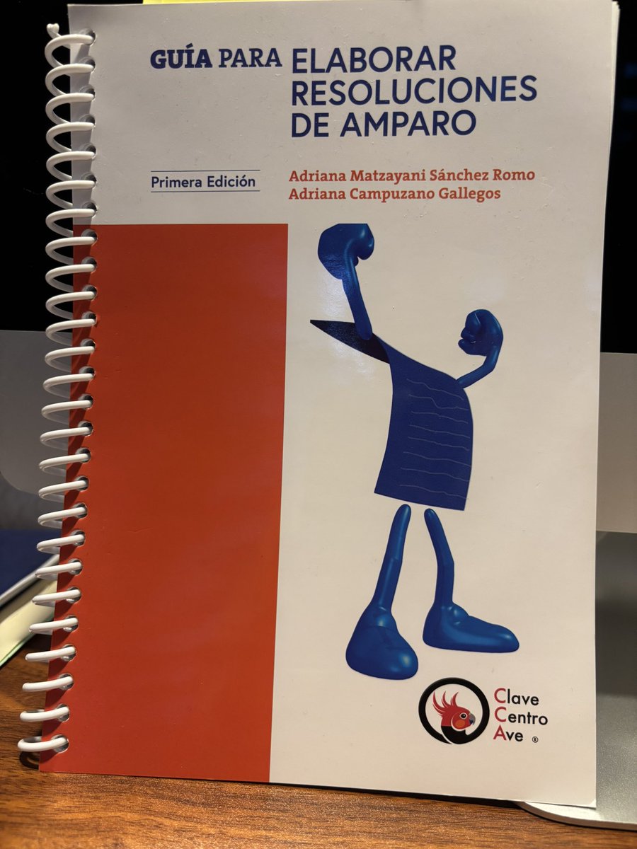 📖⚖️Una sentencia clara y comprensible hace la diferencia 📚💡

‼️Gracias a tod@s el libro ya se agotó y tenemos una primera reimpresión 🙏🏼📚
#DerechosHumanos #Jurídico