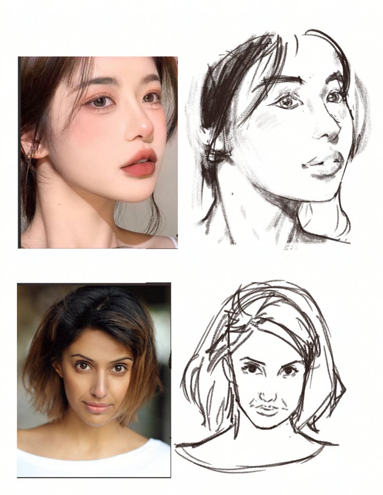 AshenClad's tweet photo. Portraits! https://t.co/L6UAfdoIJY