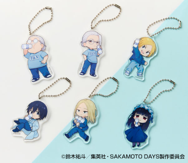 ローソン『SAKAMOTO DAYS』コラボ！アクスタ、アクキー、ランダムの