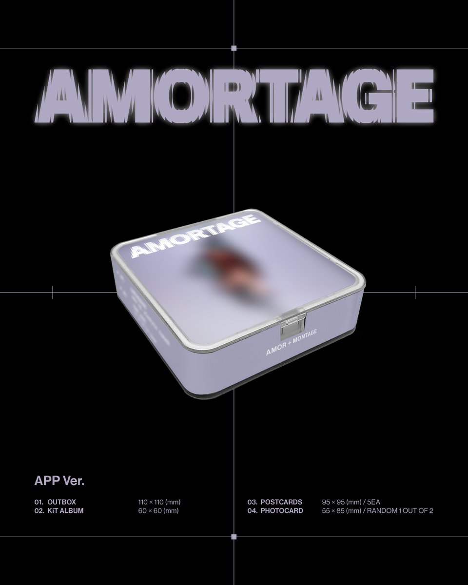 officialBLISSOO's tweet photo. JISOO MINI ALBUM [AMORTAGE] 
KiT ALBUM (APP Ver)

2025.02.14 12AM EST | 2PM KST
PRE-ORDER : 2/3 - 2/13

- OUTBOX
- KiT ALBUM
- POSTCARDS (5EA)
- PHOTOCARD (RANDOM 1 OUT OF 2)

#JISOO #지수 #AMORTAGE #20250214 #BLISSOO https://t.co/rfF5EpXgq1