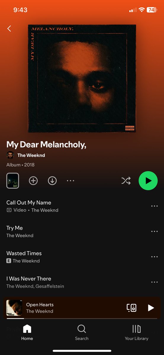 caseyrechii's tweet photo. While there is a lot of talk right now about the weekends discography (albums) . Just want to shed light on this EP. Don’t forget it. Absolutely 👍 https://t.co/UuHJ0bw9ah
