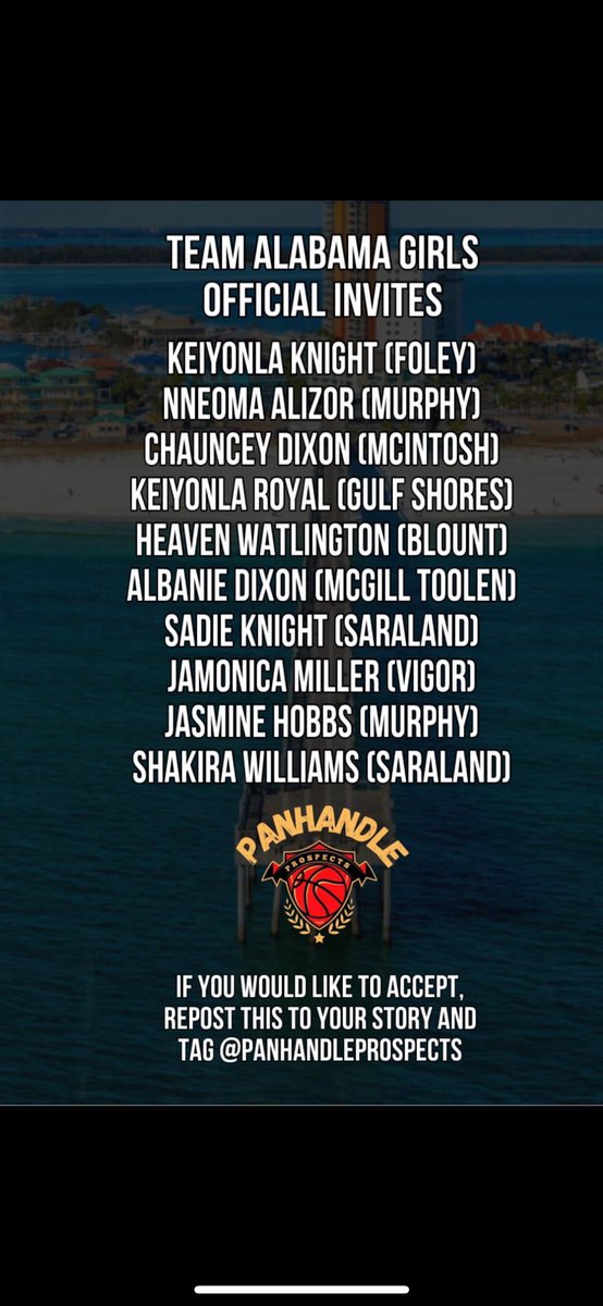 Shakira Williams (@kirawilliams__) on Twitter photo I’ve been invited to play in the Alabama and Florida game! Thanks <a href="/PanhandleP1/">Panhandle Prospects 🏀🏀</a> for the opportunity. I’ve been invited to play in the Alabama and Florida game! Thanks <a href="/PanhandleP1/">Panhandle Prospects 🏀🏀</a> for the opportunity.