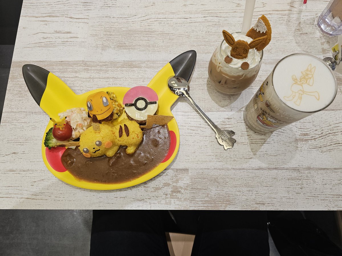 Luca01903002's tweet photo. Pokémon Cafa
#Pokemoncenterdx #Tokyo https://t.co/nmgvapCTRI