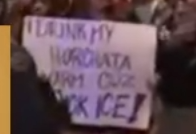 I drink my horchata warm ... im dead... some ice issue