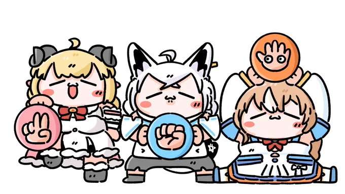 #絵フブキ #つのまきあーと #しらぬえ  