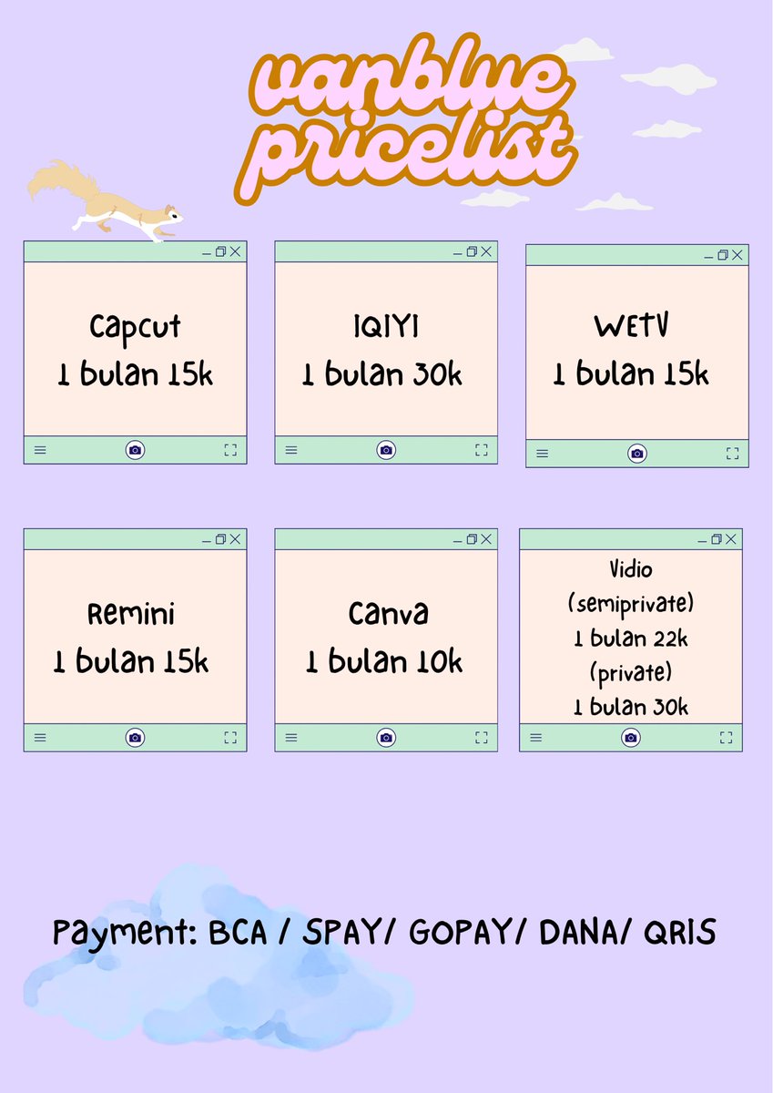 WTS NEED JUAL AKUN PREMIUM

VIU DISNEY CANVA YOUTUBE SPOTIFY VISION PRIME VIDIO AMAZON WETV NETFLIX ALIGHT MOTION WATTPAD CHAT GPT APPLE MUSIC YOUKU IQIYI CAPCUT LOKLOK

Wa for fastrep : wa.me/6287717655214

#zonauang #zonajajan