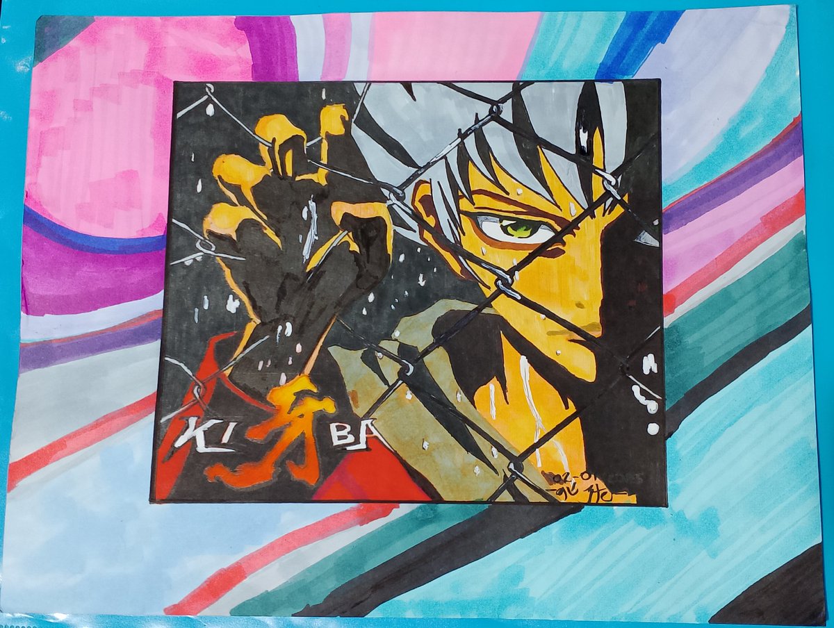 HotumuH's tweet photo. Zed, from Kiba anime fanart.

#fanart #anime #Kiba #Zed #animecharacter #handmadedrawing https://t.co/uO8e7RwB6u