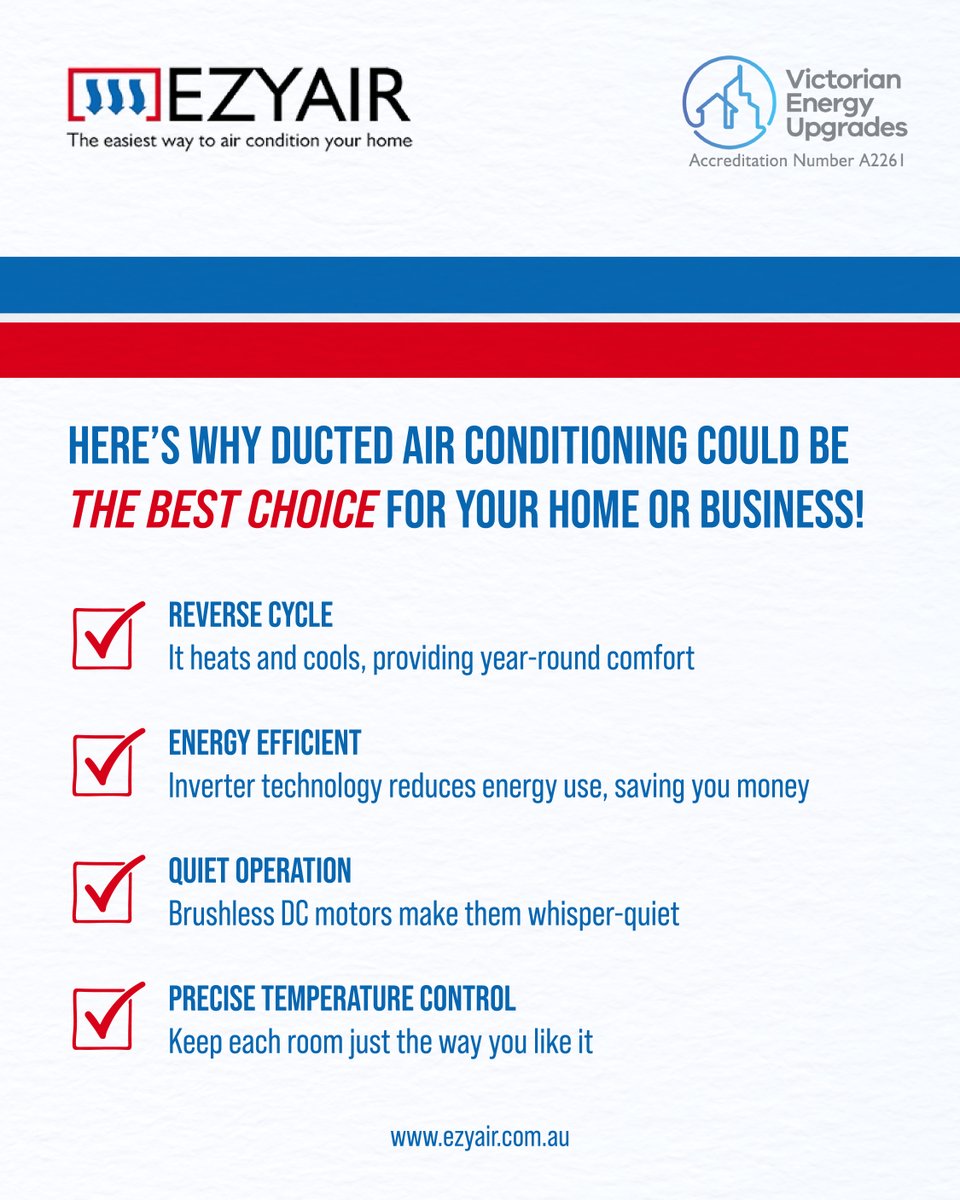 Breathe easy with EZYAIR! 🌿 We can integrate the REME HALO® whole home air purification system into your ducted system, eliminating bacteria, viruses, and allergens for cleaner, fresher air throughout your home. 🦠 ezyair.com.au/?utm_content=s…