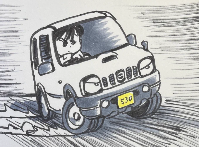 #23の日2024年に描いたJB23 