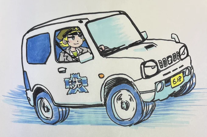 #23の日2024年に描いたJB23 