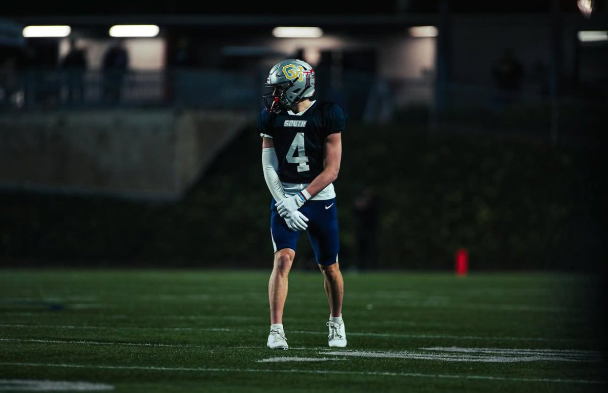 Senior WR Max Krosky finished his high school career with 1 final win as the South defeated the North 14-7. Congrats on a great career, Max! The Eagles will miss you!