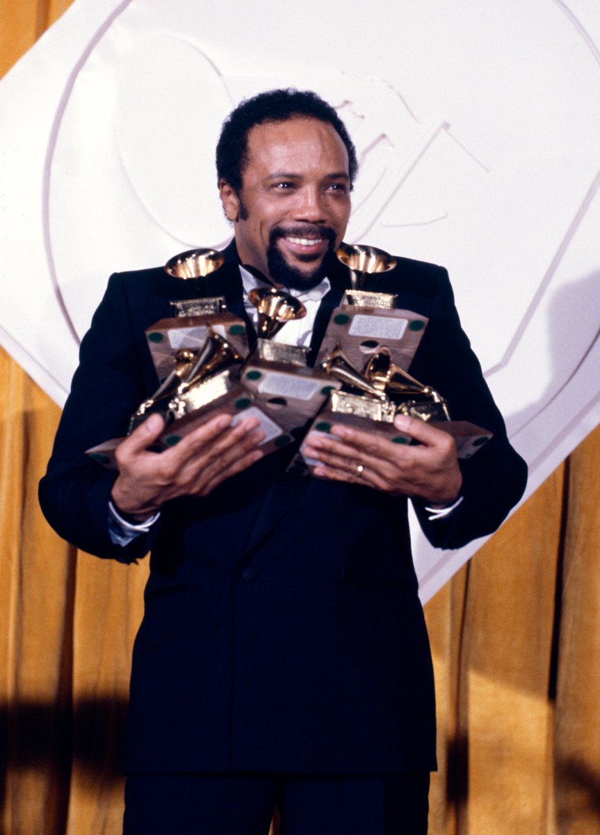 RIP Quincy Jones, 28x #Grammy Award winner.