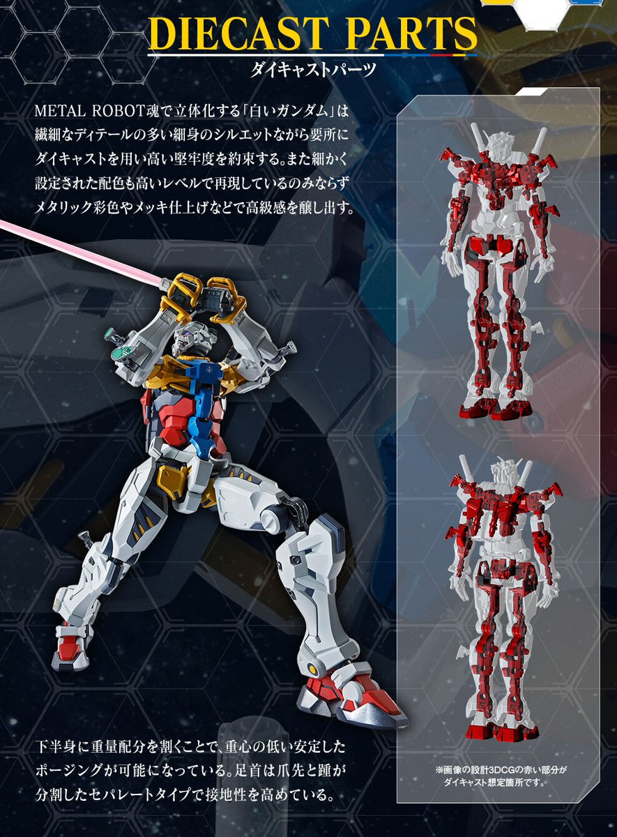 プレミアムバンダイ】 METAL ROBOT魂 機動戦士Gundam GQuuuuuuX 『白い