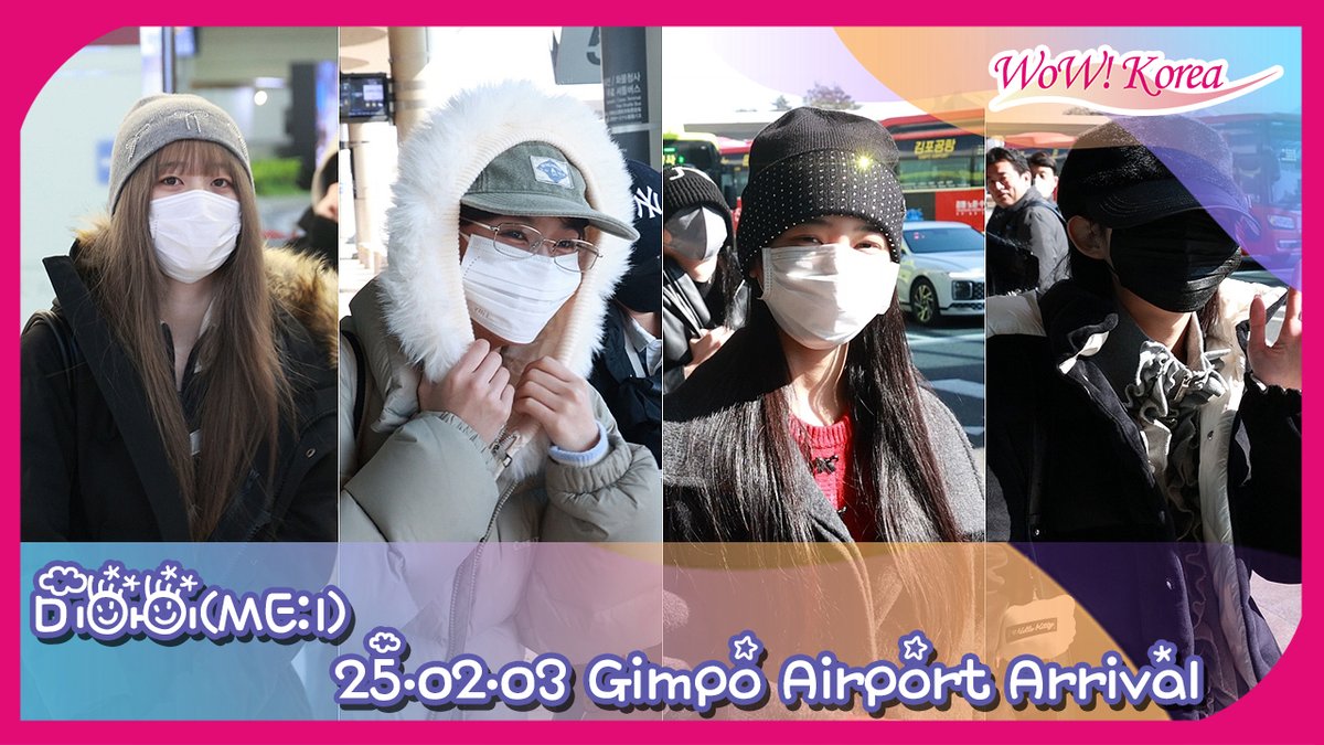 wowkorea_jpnews's tweet photo. [4K] ME:I、「Laposta 2025」スケジュールを終えて韓国入国で疲れます...「寒い韓国の天気にびっくり！」
https://t.co/UpUbHTAK8g

#ME_I #미아이 #笠原桃奈 #村上璃杏 #高見文寧 #櫻井美羽 #山本すず #佐々木心菜 #飯田栞月 #清水恵子 #石井蘭 #海老原鼓 #加藤心 https://t.co/FU6CIbQ28H
