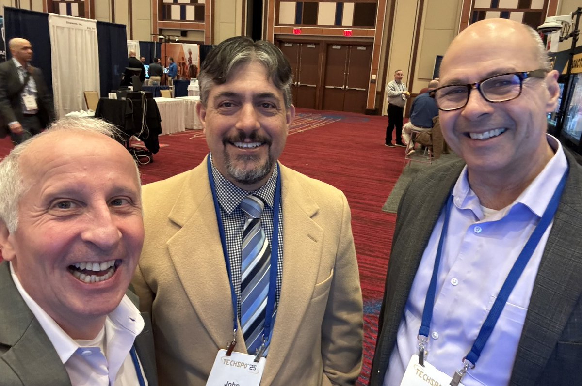 kennon_miller's tweet photo. Always great to see pals from my past at #TECHSPO25!! @STMathSabrina Michelle Parker, @JHenyecz Jim McHarg, @Braingresser Joe Panzitta! @PrometricGlobal https://t.co/ipNYdcYfcg