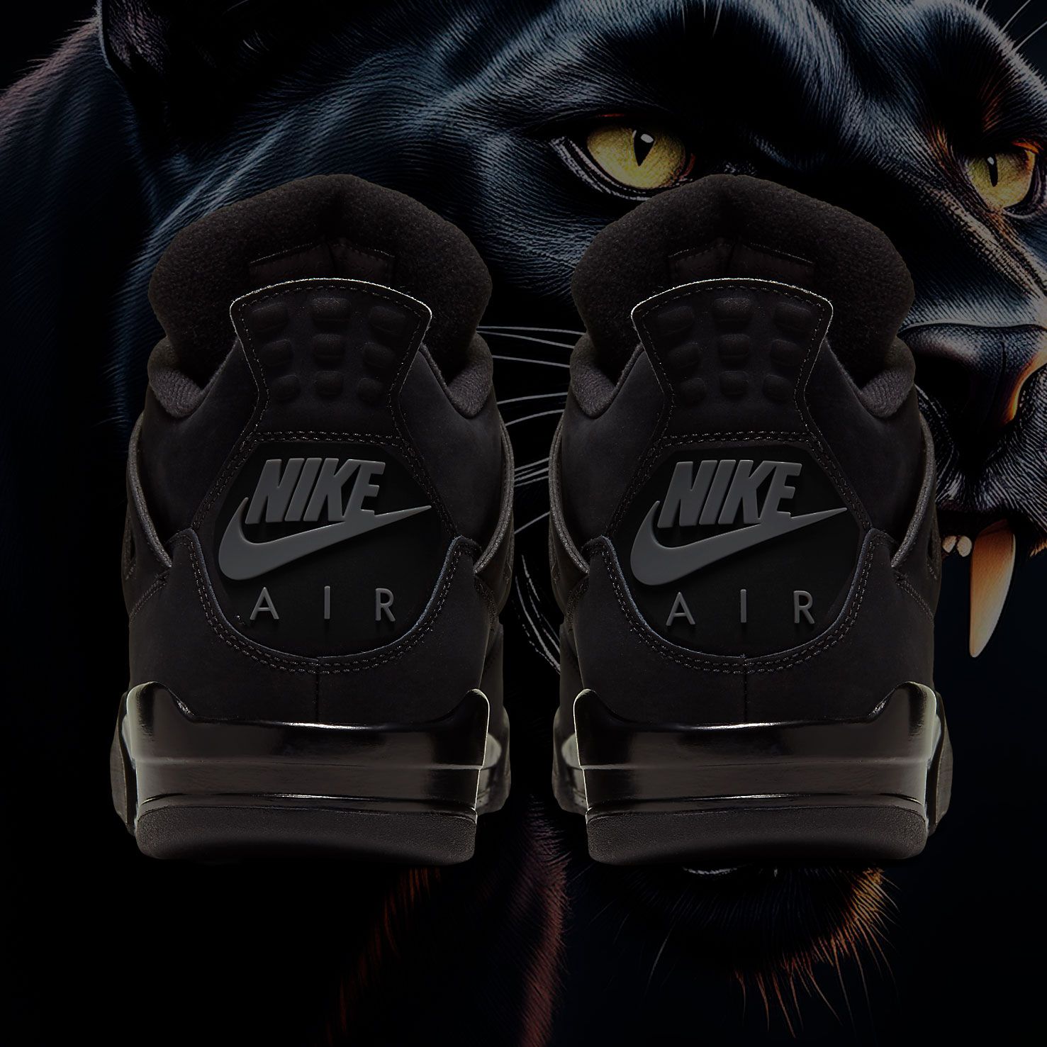 靴 NIKE Air Jordan4 BLACK CAT Jordan 4 Retro Black Cat (2020) Men's - CU1110-010 - US