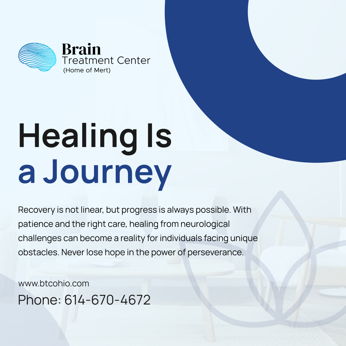brain_tmc's tweet image. Healing takes time, but progress is worth it. At our clinic, we’re here to support you on your journey to better neurological health and well-being. Let’s work together toward a brighter future. 

#MainevilleOH #NeurologicalClinic #BrainHealth