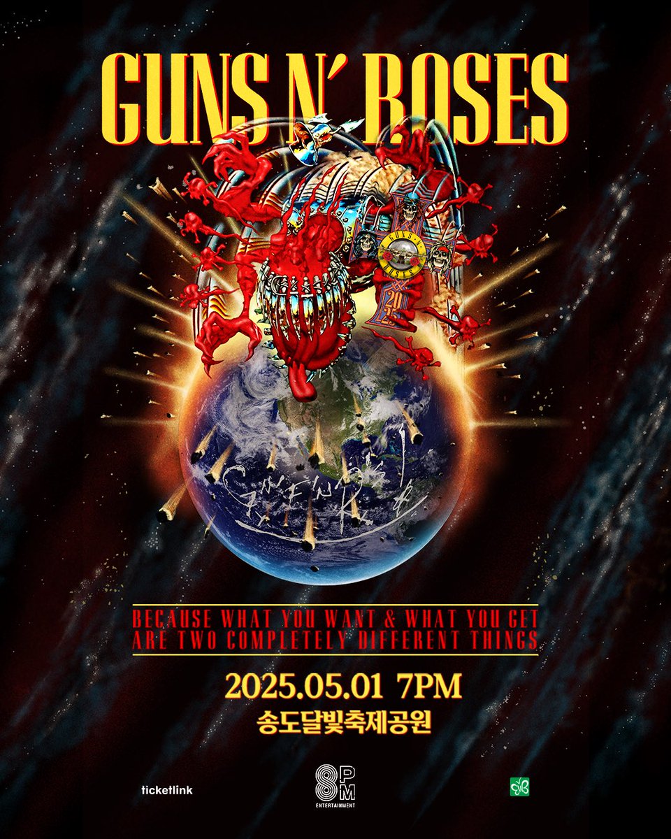 South Korea, this historic night is coming on May 1. For one night only, let’s go!
Presale - 26 Feb
Public onsale - 27 Feb