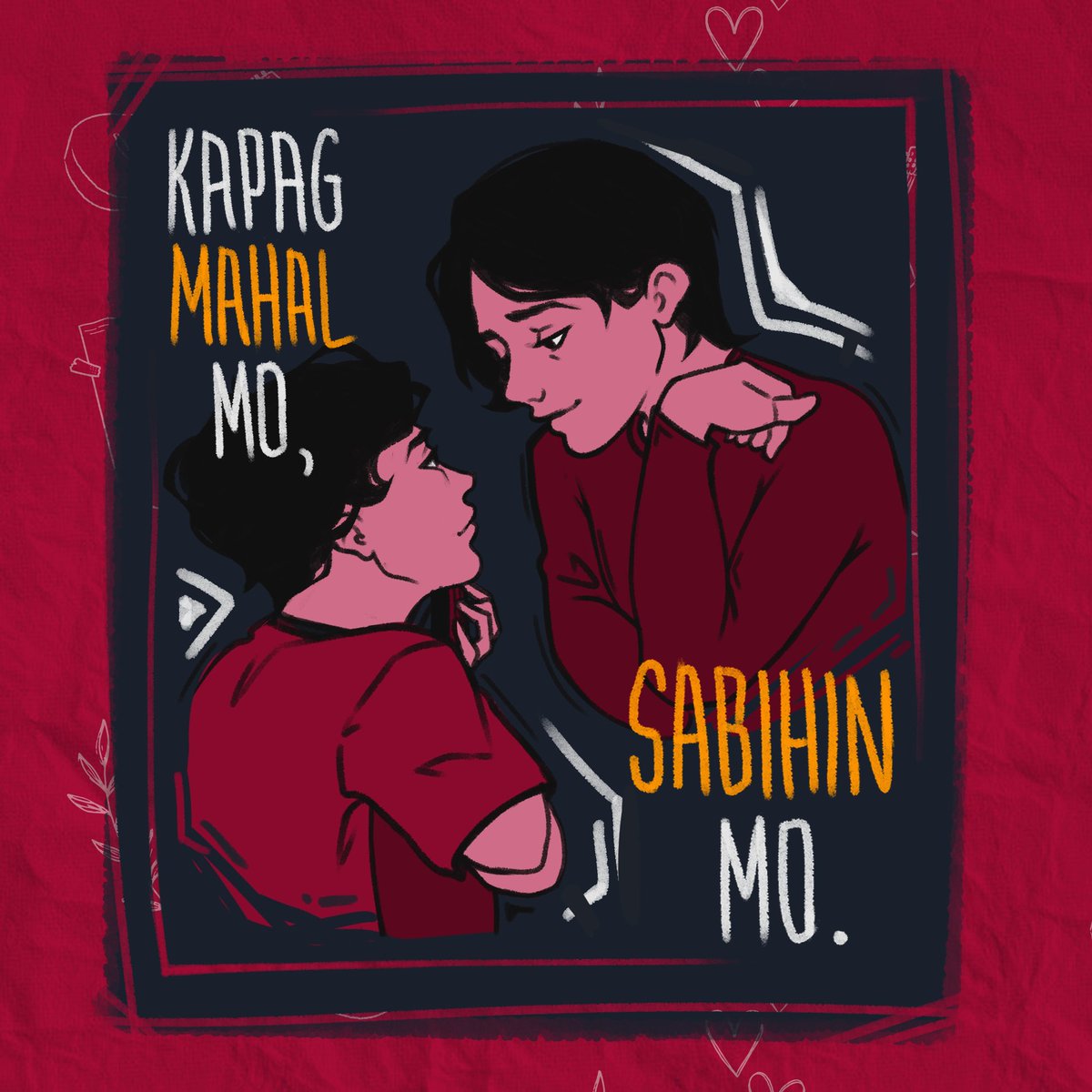 uplitsoc's tweet photo. 𝐊𝐚𝐩𝐚𝐠 𝐦𝐚𝐡𝐚𝐥 𝐦𝐨, 𝐬𝐚𝐛𝐢𝐡𝐢𝐧 𝐦𝐨 💕. 

Ngayong buwan ng Pebrero, inihahandog ng UP Literary Society ang proyektong “𝑳𝒖𝒎𝒊𝒉𝒂𝒎” para sa mga nagmamahal, minamahal, at sa mga nagmistulang kwento na lamang ng pagmamahalan. https://t.co/VK7uu8UQzT