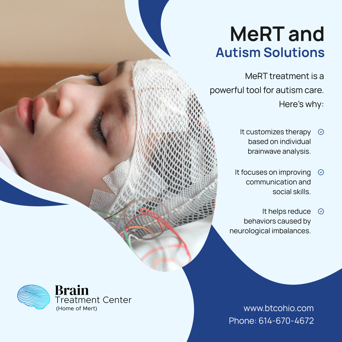 brain_tmc's tweet image. Personalized care like MeRT helps individuals with autism thrive. Discover how this advanced treatment is changing lives. Contact us to learn more today!
 
#MainevilleOH #NeurologicalClinic #AutismTreatment