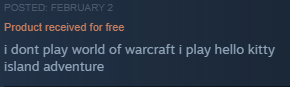 galaxyraen's tweet photo. Every review on Steam for Hello Kitty Island Adventure mentions Butters and World of Warcraft and honestly, I don't think Matt Stone &amp; Trey parker could've set this up any more serendipitously. #southpark #HelloKittyIslandAdventure https://t.co/F8J6NZ8Pem