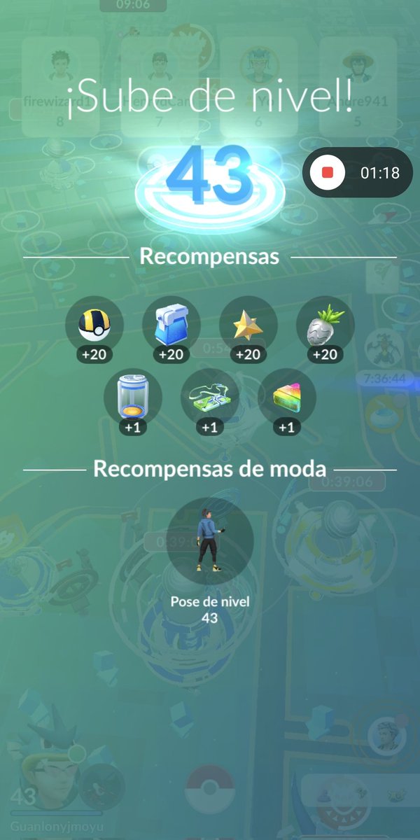 nico123_0YT's tweet image. Buenas noches gente. Se está demorando en exportar el vídeo del Reto #Nivel50 en #PokemonGO pero aquí les traigo el adelanto 😉. 
PD: El vídeo se subirá mañana a las 10:00 AM hora Colombiana 🇨🇴😎.