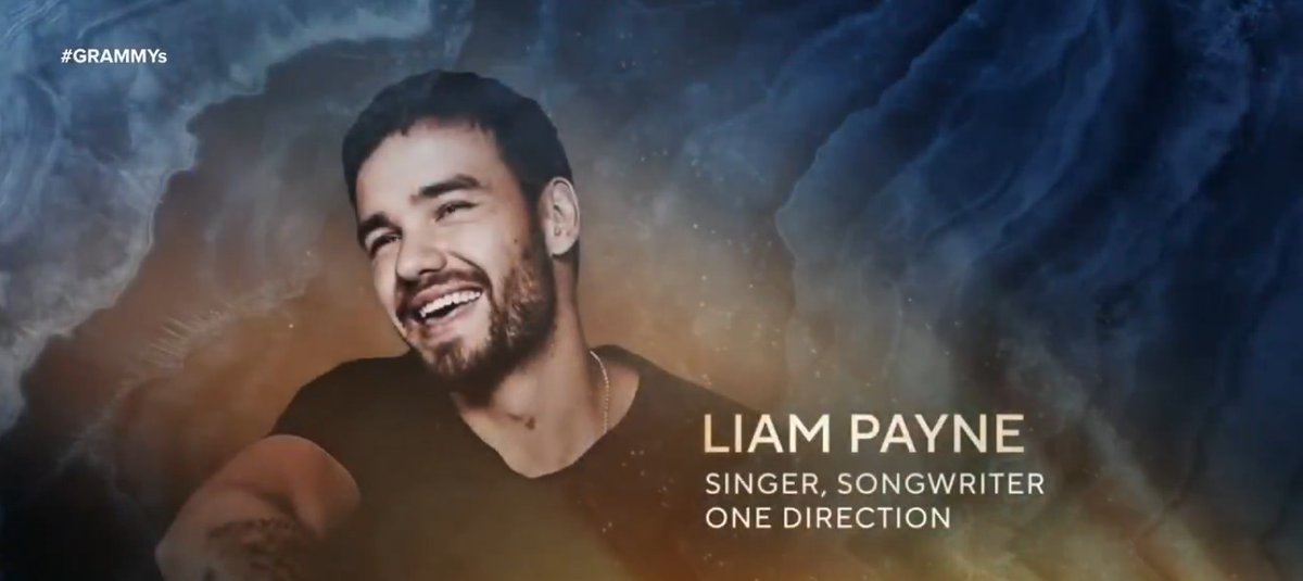 tracklist's tweet photo. Liam Payne foi homenageado durante o In Memoriam do #GRAMMYs. https://t.co/iR2kDyoHO2