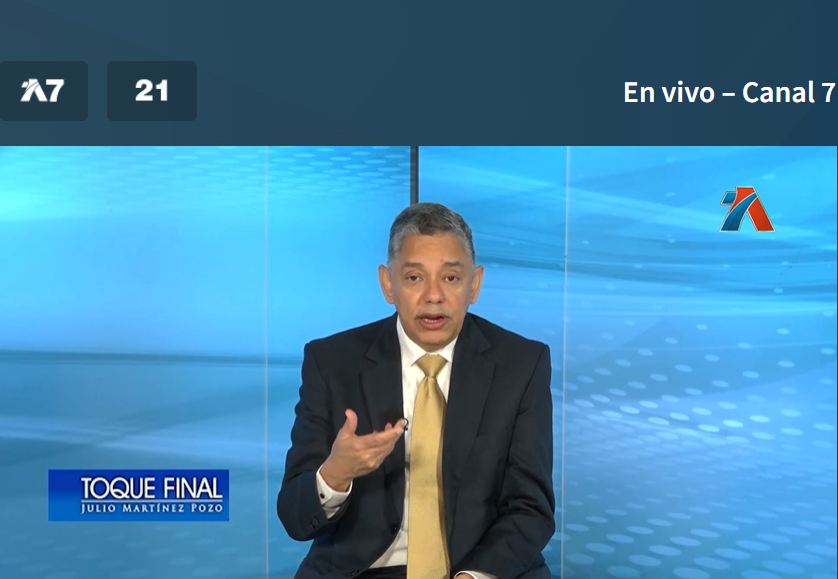 toquefinaljmp's tweet photo. En #Las3Preguntas de #ToqueFinal con @MartinezPozo entrevista al exdirector de Migración, @JoseRicardoTB.
Cree que el Presidente @realDonaldTrump tiene una política sensata, aunque implica impacto porque en operativos de interdicción migratoria existen problemas de operatividad. https://t.co/RAPOA2Eq26
