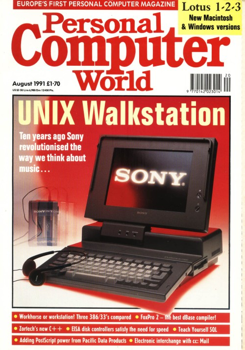 ObsoleteSony's tweet photo. 1991 Sony Walkstation https://t.co/FMr2YFFNFu