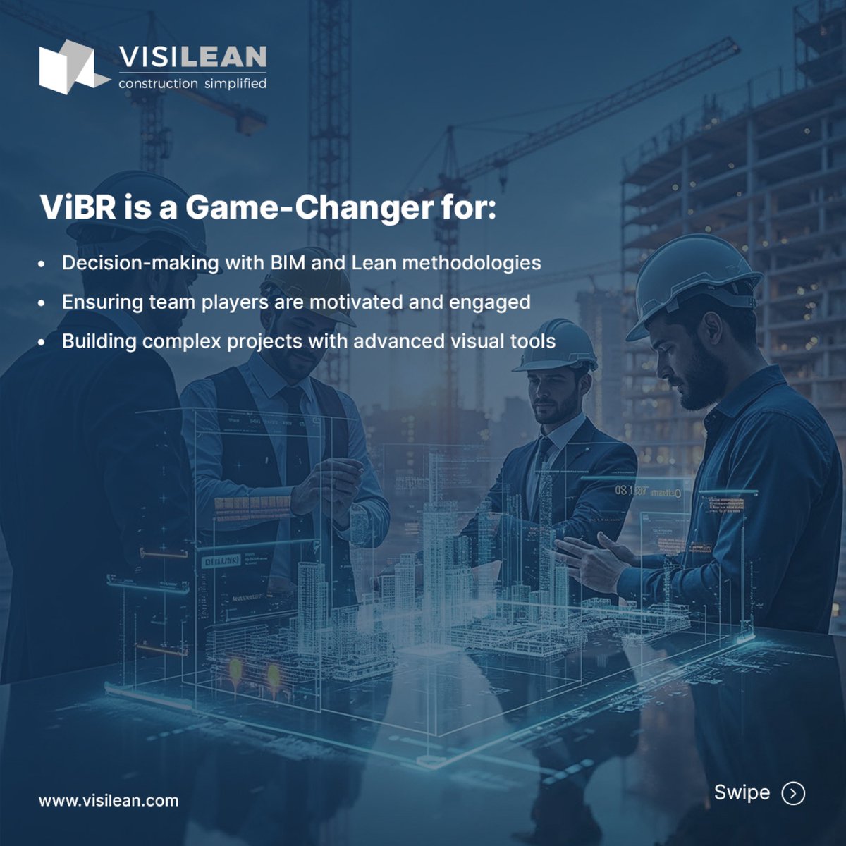 Visi_Lean's tweet image. Discover how Virtual Big Rooms are transforming collaboration, communication, and decision-making in construction and project management! tinyurl.com/36tn6r32 

 #projectinnovation #projectefficiency #constructiontech #projectmanagement #constructionsimplified #VisiLean
