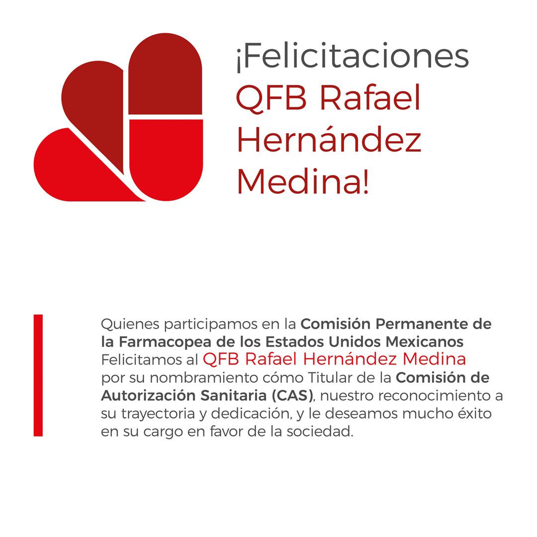 Farmacopea Mexicana (@cpfeum) on Twitter photo 