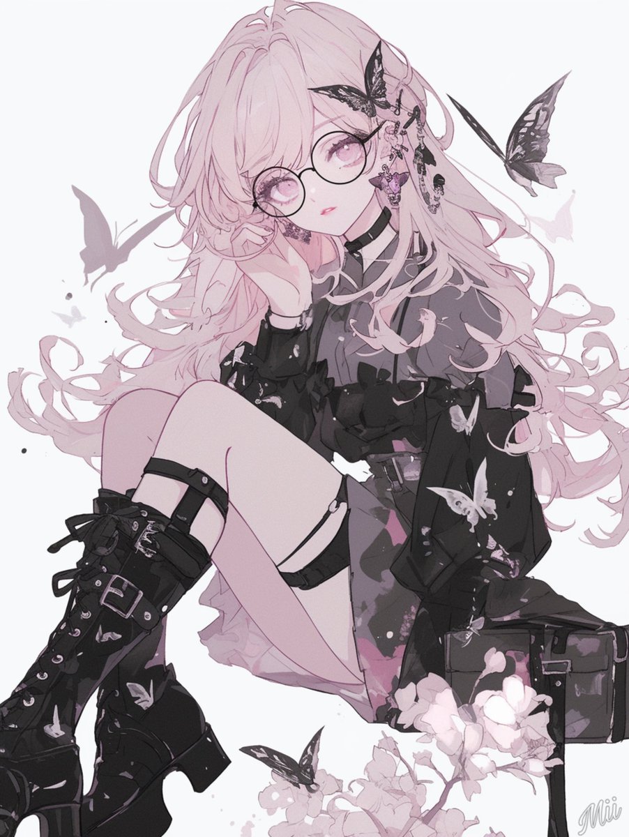 Mii　　手描きイラスト　オーダー ダーリンゲームオーバーラブfeat.初音ミク イラスト担当させて