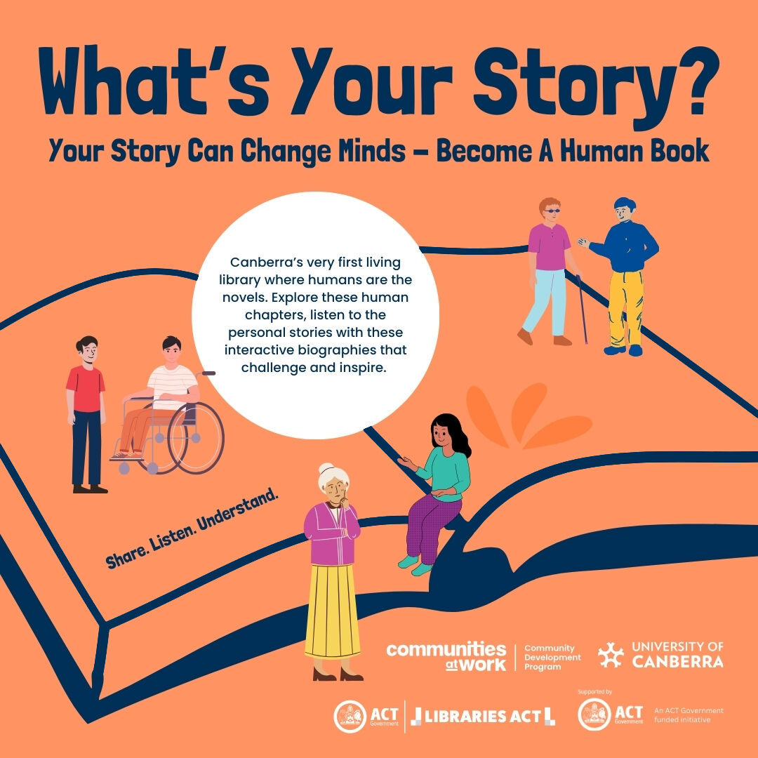 Communities at Work (@commsatwork) on Twitter photo Your Story Matters. Share your story and help others learn from your experiences. We are looking for volunteers to become living books.
Join us through this link: bit.ly/49TRriY
communitydevelopment@commsatwork.org for more information.
#communityEvents #humanlibrary Your Story Matters. Share your story and help others learn from your experiences. We are looking for volunteers to become living books.
Join us through this link: bit.ly/49TRriY
communitydevelopment@commsatwork.org for more information.
#communityEvents #humanlibrary