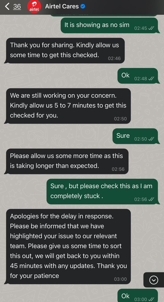 kunal071's tweet photo. @airtelindia Extremely disappointed with Airtel. I am in a foreign country(UK) &amp; my SIM card has suddenly stopped working though it has international roaming on. I tried to connect to Airtel international support after resetting network settings but they have not solved anything. https://t.co/CgFxF2MOcu