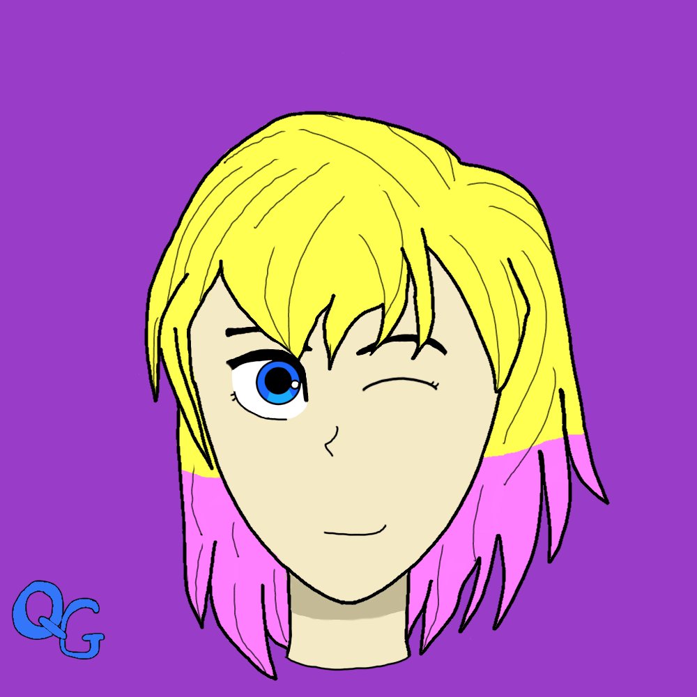 TheWriter2004's tweet photo. "Life is a beautiful madness..."
Never fear, the unbelievable Gwenpool is here! I haven't really drawn much in, well, years, so I decided to work on a sketch of Gwenpool, which ended up evolving into what you see here! #gwenpool #unbelievablegwenpool #art #Marvel https://t.co/Aut83w4pIT