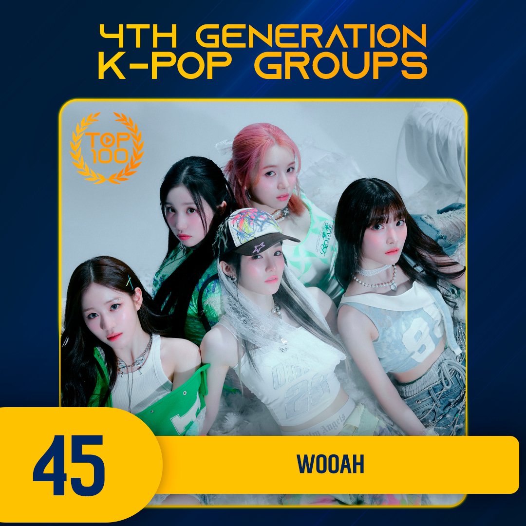 TOP 50: 4th Generation K-Pop Groups

#45 WOOAH

Congratulations! 🎉