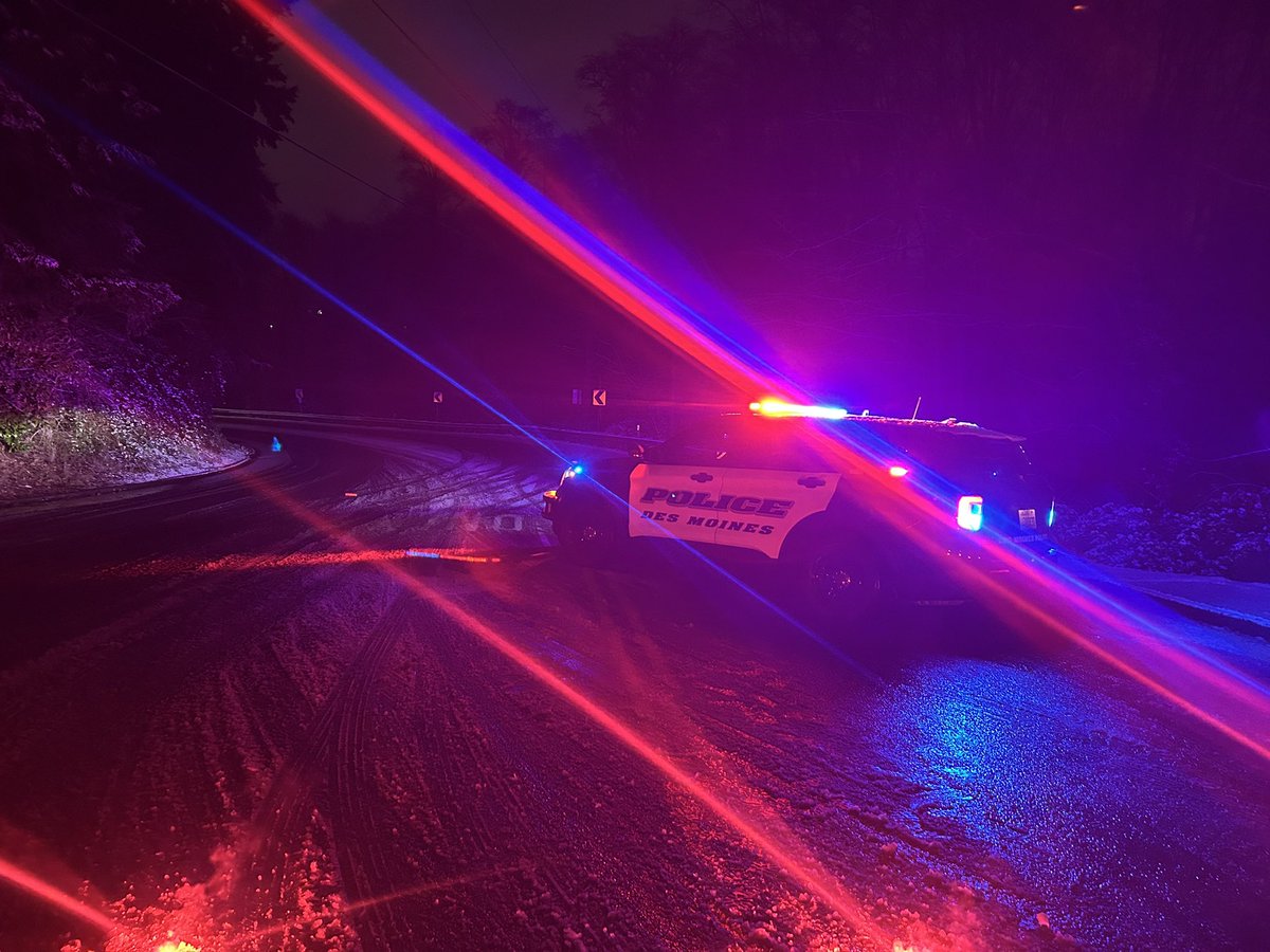 With the snow received today and temperatures dropping most roadways are difficult to navigate. Please stay home and off the roads if you can.