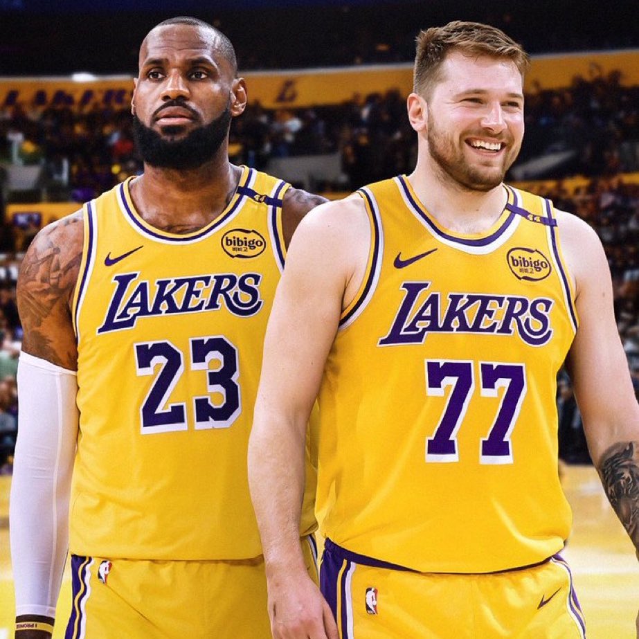 LakersLead's tweet photo. 24 hours later, what are your thoughts on the Luka Doncic trade? https://t.co/JCiTIBJTmo