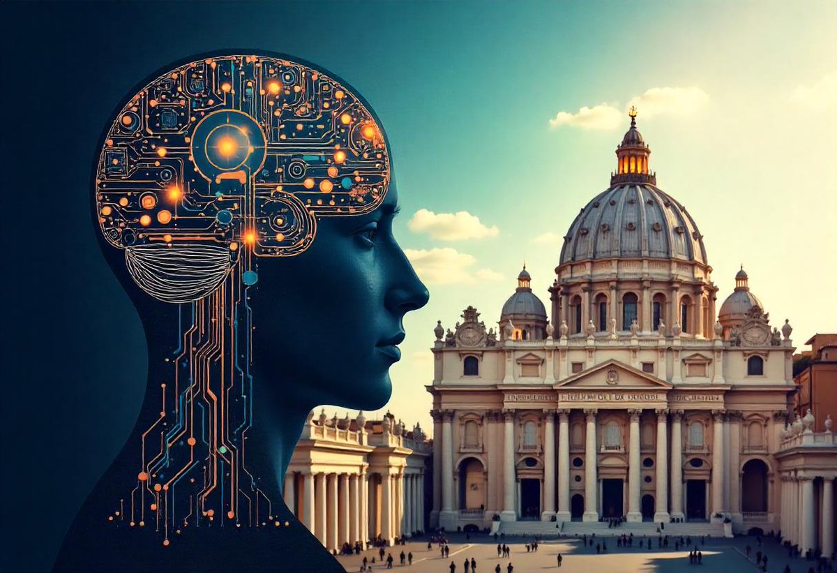 Vatican's AI Ethics: "Antiqua et Nova" Unveiled 🕊️

Key Insights:
1️⃣ Complementary Use – AI should enhance human intelligence, not replace it.

2️⃣ Ethical Warfare – The Vatican warns against AI-driven autonomous weapons in warfare.

3️⃣ Authentic Relationships – AI cannot