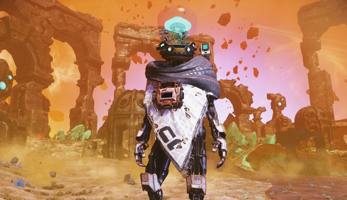 NoMansSkyFilms's tweet photo. ¡Jajaja!
I think my
Formaldehyde
is leaking.
#NoMansSky 
@hellogames 
#ノーマンズスカイ
#VirtualPhotography https://t.co/XL0c8e3ZIR