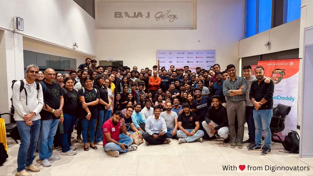 Diginnovators (@diginnovators) on Twitter photo 🚀 <a href="/diginnovators/">Diginnovators</a> is proud to sponsor <a href="/WordCampPune/">WordCamp Pune 2026 #WCPune</a> 🎉
It was an incredible experience connecting with the amazing WordPress community—meeting contributors, sharing insights, and building meaningful relationships. 🤝✨
#WordCampPune #WCPune #WordPress #Diginnovators 🚀 <a href="/diginnovators/">Diginnovators</a> is proud to sponsor <a href="/WordCampPune/">WordCamp Pune 2026 #WCPune</a> 🎉
It was an incredible experience connecting with the amazing WordPress community—meeting contributors, sharing insights, and building meaningful relationships. 🤝✨
#WordCampPune #WCPune #WordPress #Diginnovators