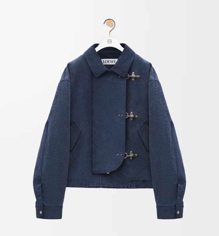 【新品未使用】LOEWE Fisherman Jacket Pusha T wearing the Loewe Fireman Clasp Jacket (2025)
