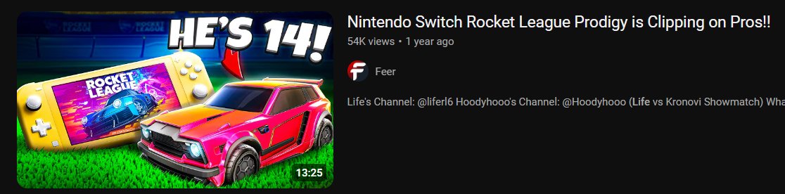 Now go clip in the Main Event