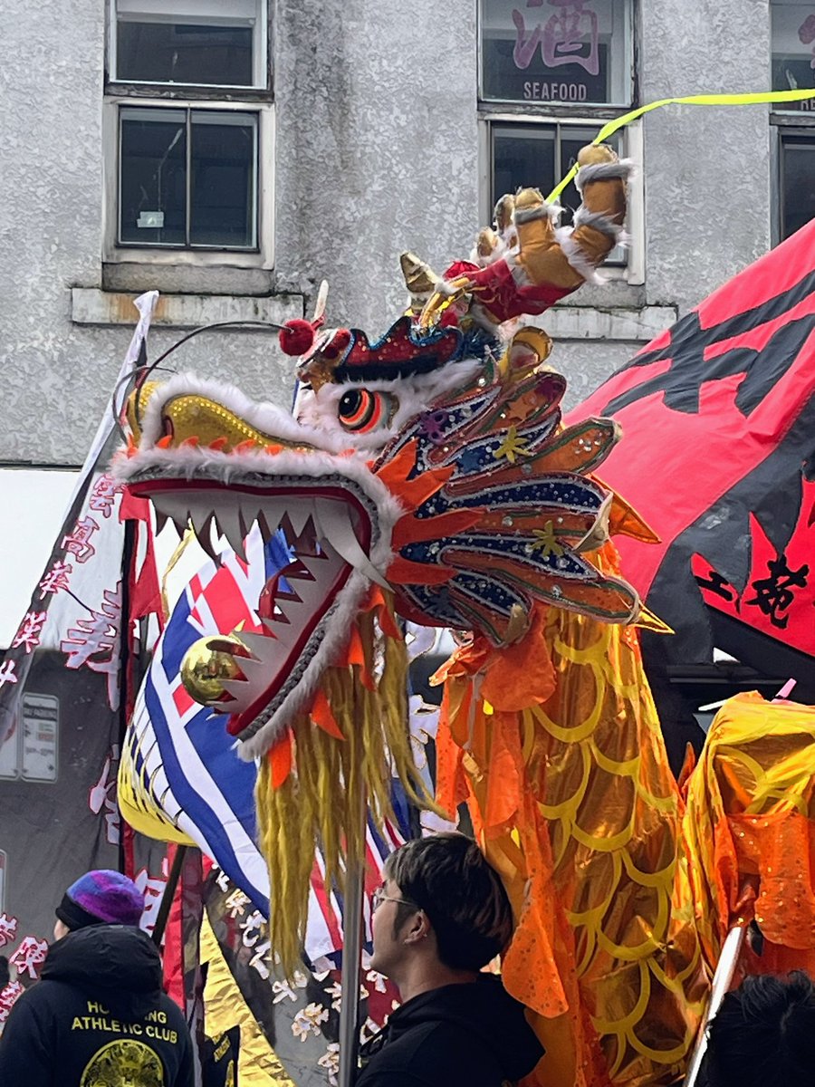 LAMD7989's tweet photo. It was a cold winter snowy flurry ❄️Sunday morning day. Had a great time marching welcoming Lunar New Yesr Prade-#YearOfTheSnake watch the Dragon &amp; Lion dance with other performers. 
🧧🧧🐍🐍#GungHayFatChoy https://t.co/N0szBGzNxX