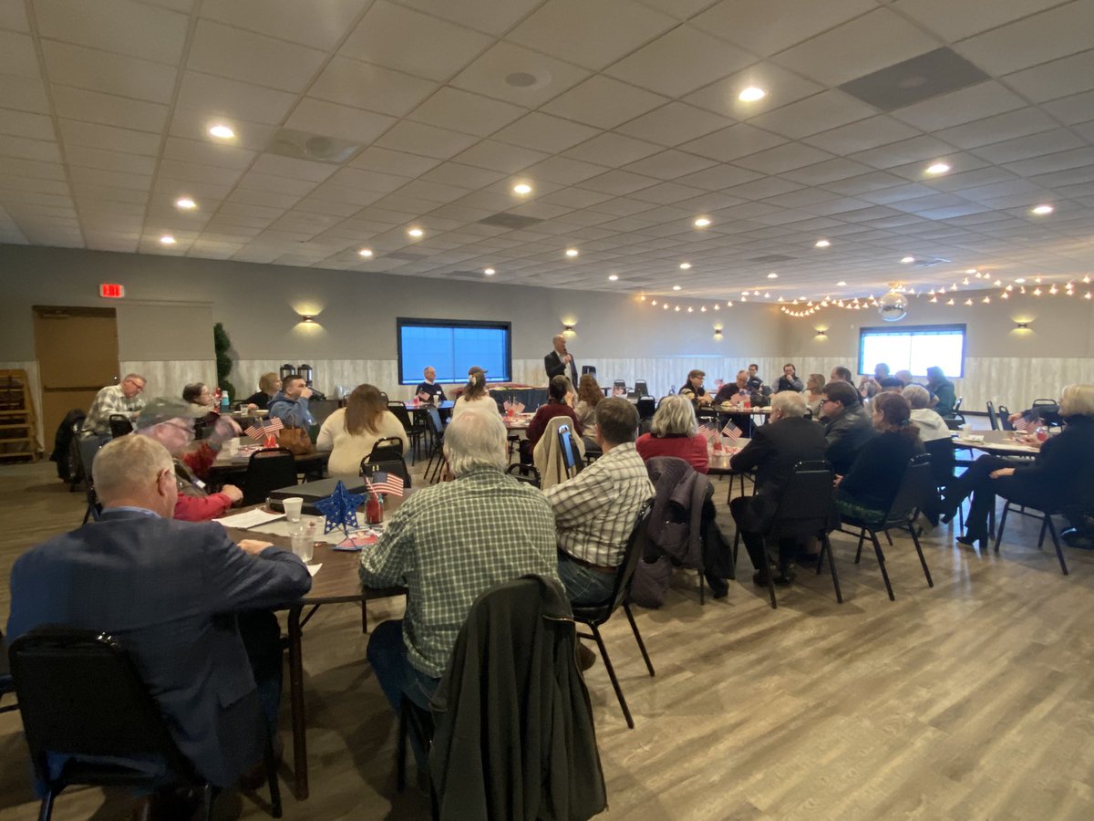 KelliBarrette's tweet photo. Excited to officially announce my
New role as Vice Chair of the Republican Party of Crawford County! I can not wait to continue to grow our party members, and increase voter turn out at every election, not just every 4 years. Thanks to @TeamSchimel  for speaking to us today! We fully support you!