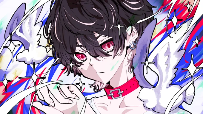 秘めたる激情#イラスト #オリジナル 