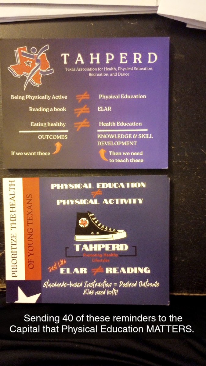Making sure Physical Education is  heard at the Capital in Austin, TX. #40cards #Texahperd #teamwork #makingourvoiceheard