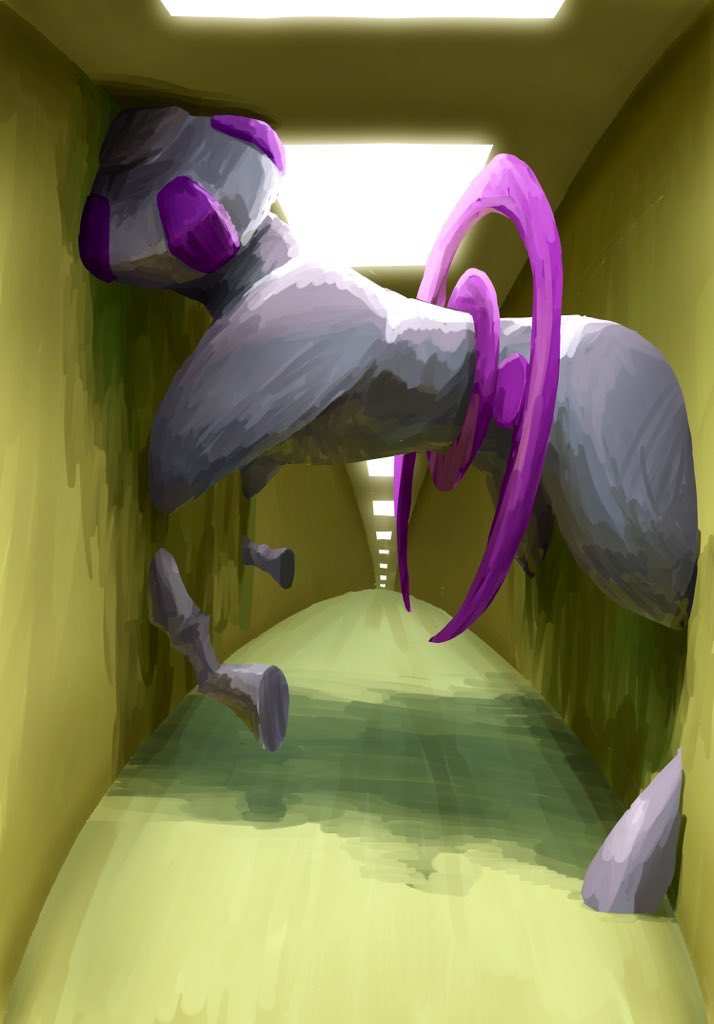Gozen_futena's tweet image. Backrooms
#Pokemonfanart